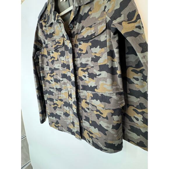 L'Agence camouflage utility jacket L - Picture 4 of 8